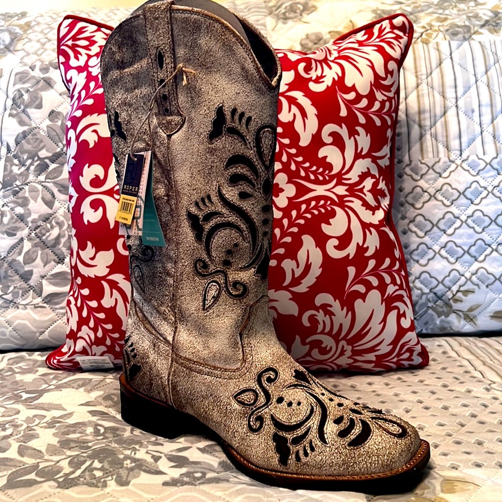 NEW! Womens Roper Belle Cowboy Boots